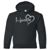 18500B Youth Heavy Blend Hooded Sweatshirt Thumbnail